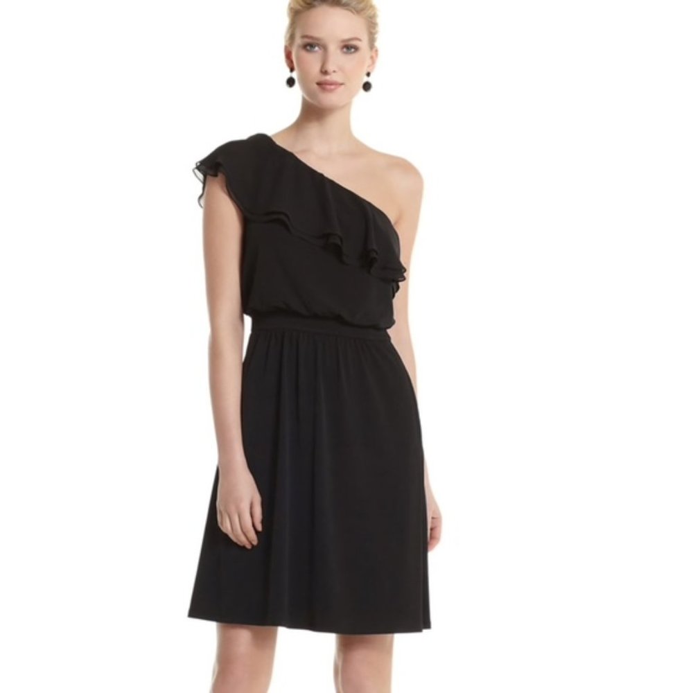 White House Black Market Off The Shoulder Dress 2